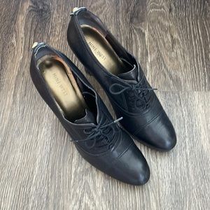 Nine West laced up booties